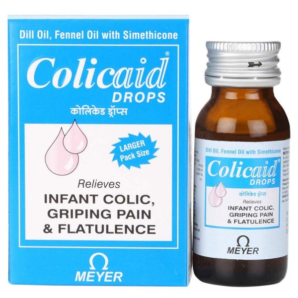 Colicaid drops 30ml ,simethicon,dill oil and fennel oil