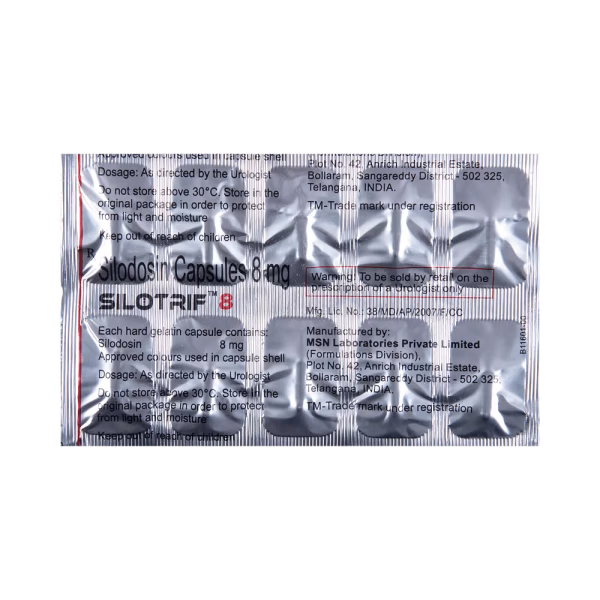 Silotrif 8 30 capsules