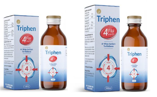 TRIPHEN 4 FLU 100 ML